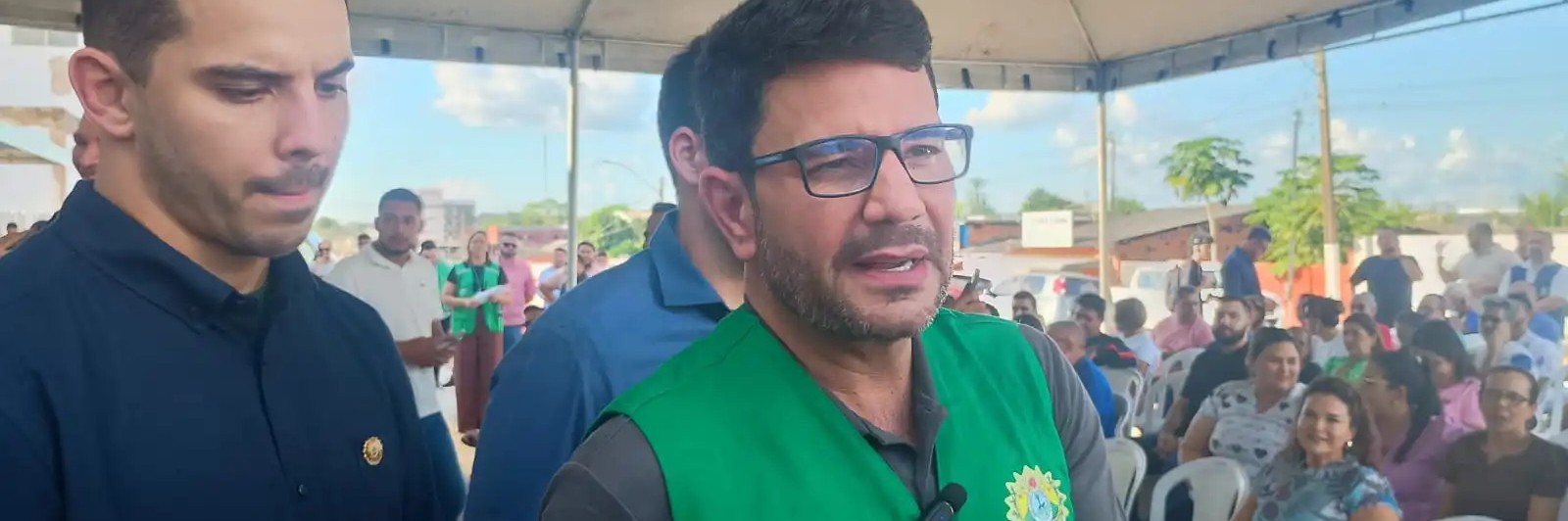 Gladson entrega 1ª etapa do Hospital de Sena e pede desculpas à população por demora: “É um sonho”